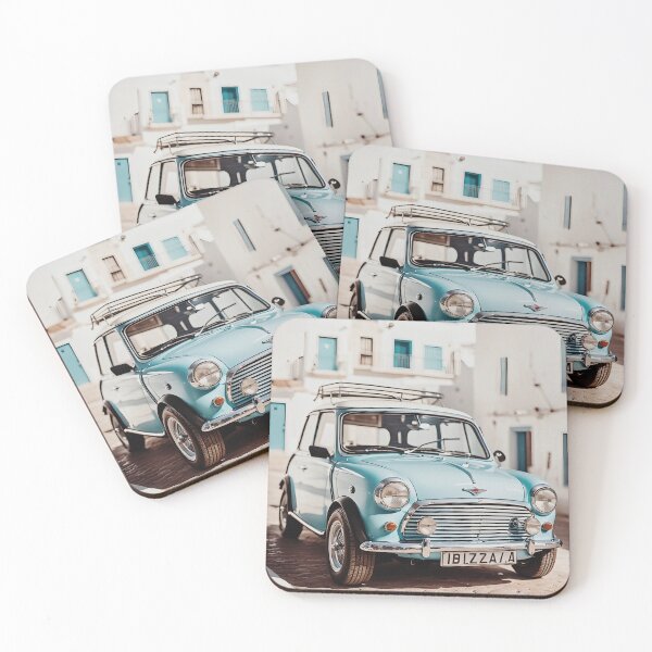 Item preview, Ibiza vintage car designed and sold by Simply The West Prints.