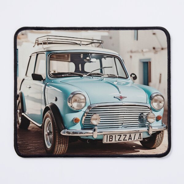 Item preview, Ibiza vintage car designed and sold by Simply The West Prints.