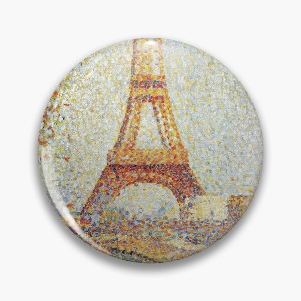 Item preview, The Eiffel Tower Georges Seurat Famous painting designed and sold by ArtUnova.