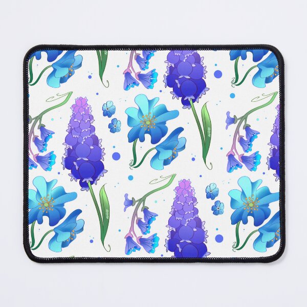 Item preview, Rare Flowers Blue Set designed and sold by FistApology.