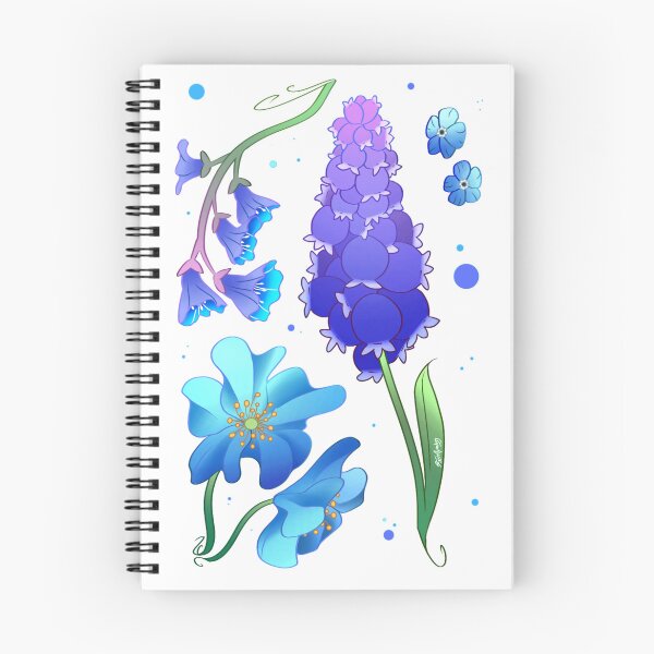 Item preview, Rare Flowers Blue Set designed and sold by FistApology.
