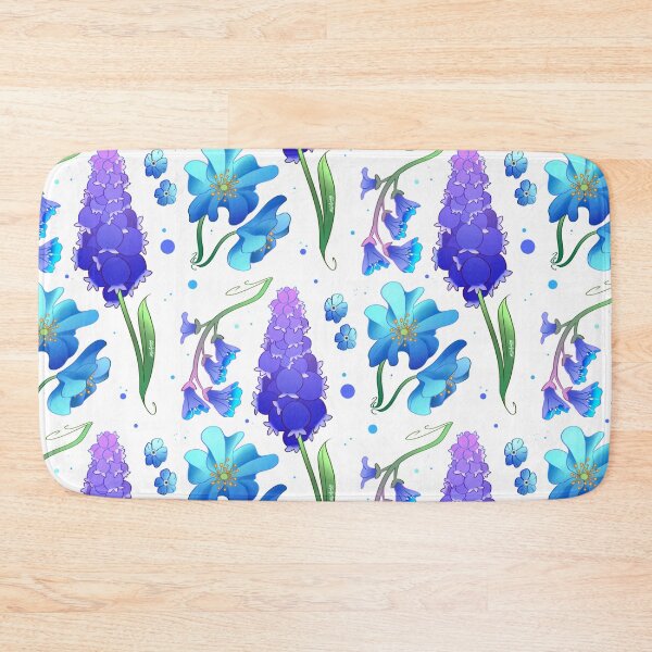 Item preview, Rare Flowers Blue Set designed and sold by FistApology.