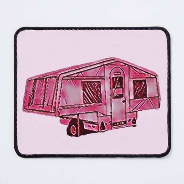 Item preview, A Little Pink Trailer Tent designed and sold by BeccaAelishe.