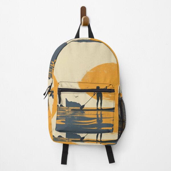Item preview, South Pacific Paddleboard Illustration designed and sold by blackdogshop.