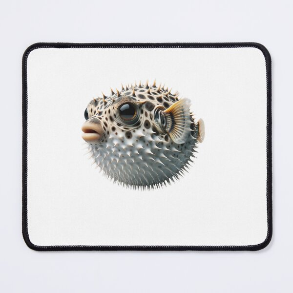Item preview, Pufferfish Illustration T-Shirt - Marine Life Design designed and sold by IKOK.