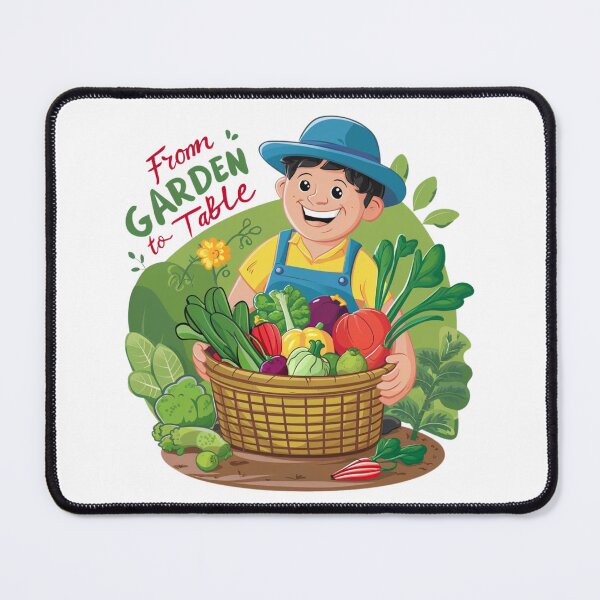 Item preview, From Garden to Table Happy Gardener designed and sold by deluxedigital1.