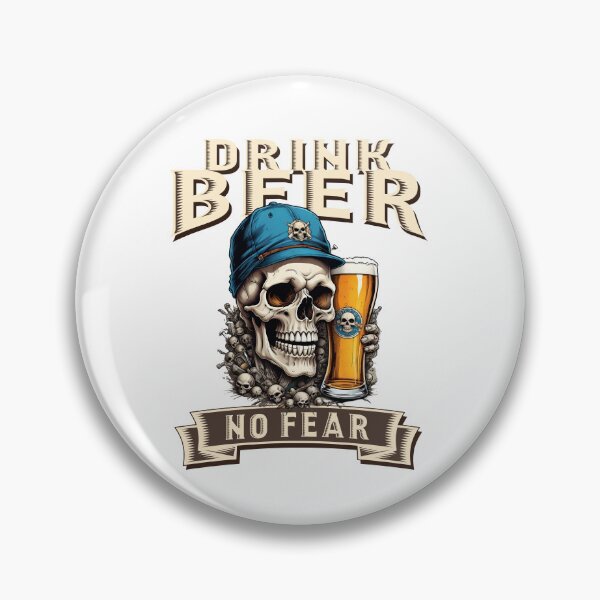 Item preview, Drink Beer No Fear designed and sold by nilver.