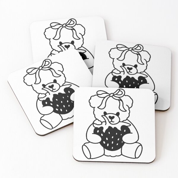 Item preview, Strawberry bear designed and sold by Thing3of4girlie.