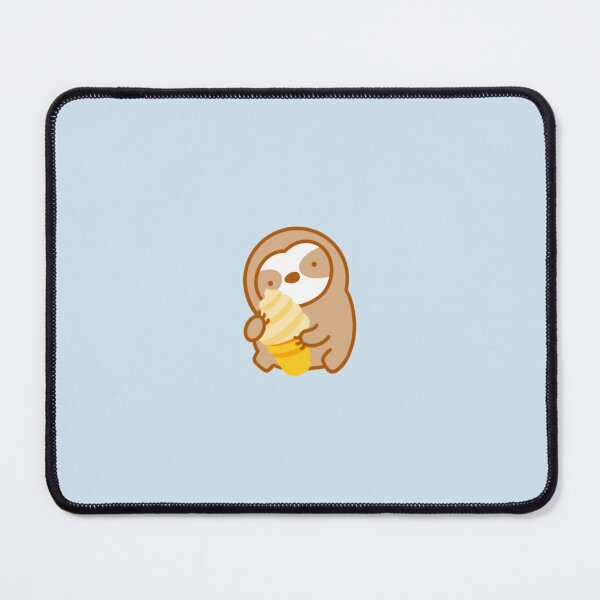 Item preview, Cute Vanilla Ice Cream Cone Sloth designed and sold by theslothinme.