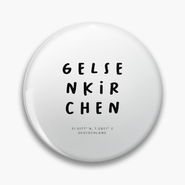 Item preview, Gelsenkirchen | Typography Design | Design Map Coordinates designed and sold by RM-Journey.