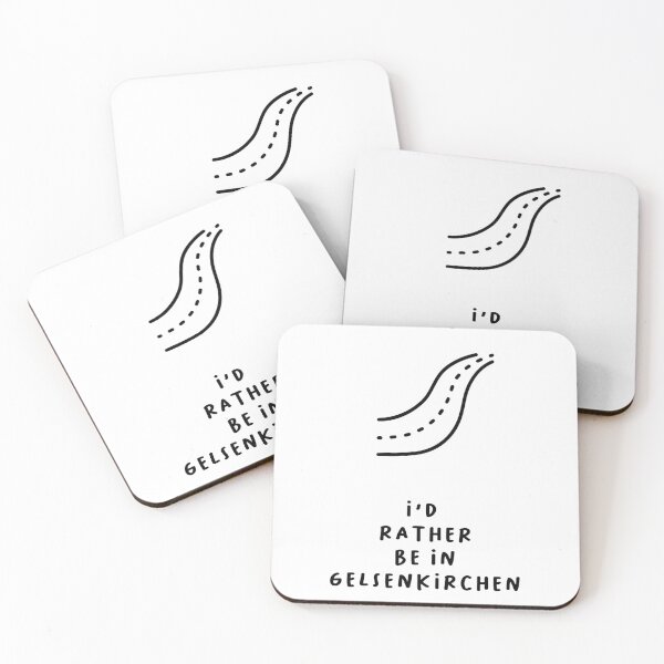 Item preview, I'd Rather be in Gelsenkirchen | Typography Design | Minimalist Aesthetic designed and sold by RM-Journey.