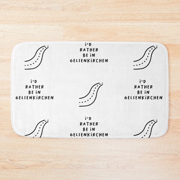 Item preview, I'd Rather be in Gelsenkirchen | Typography Design | Minimalist Aesthetic designed and sold by RM-Journey.