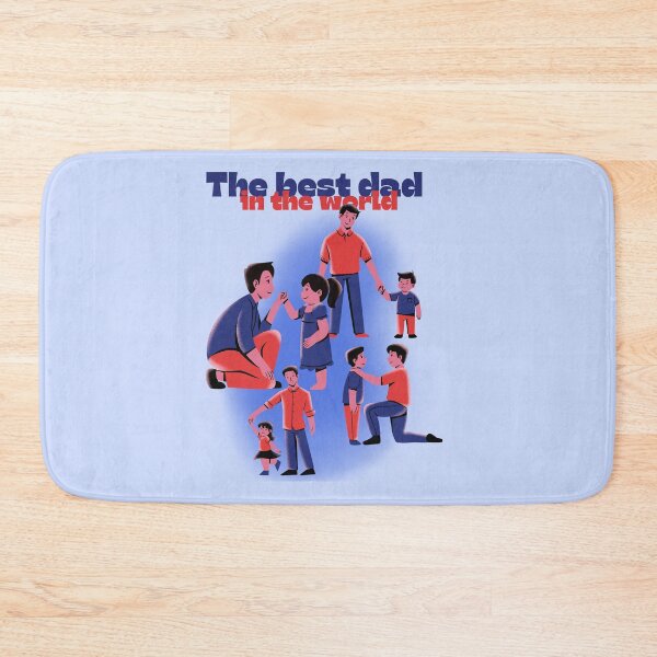 Item preview, The best dad in the world designed and sold by wanessacreative.