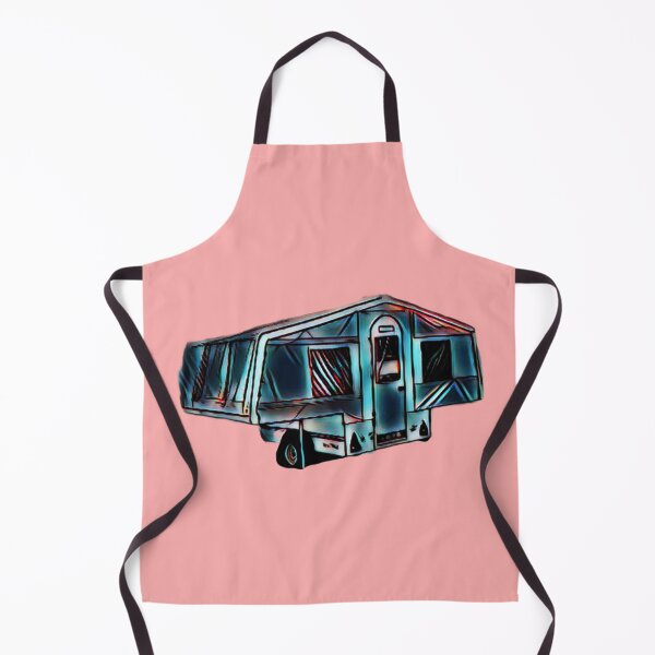 Item preview, Orange and Blue Trailer Tent designed and sold by BeccaAelishe.