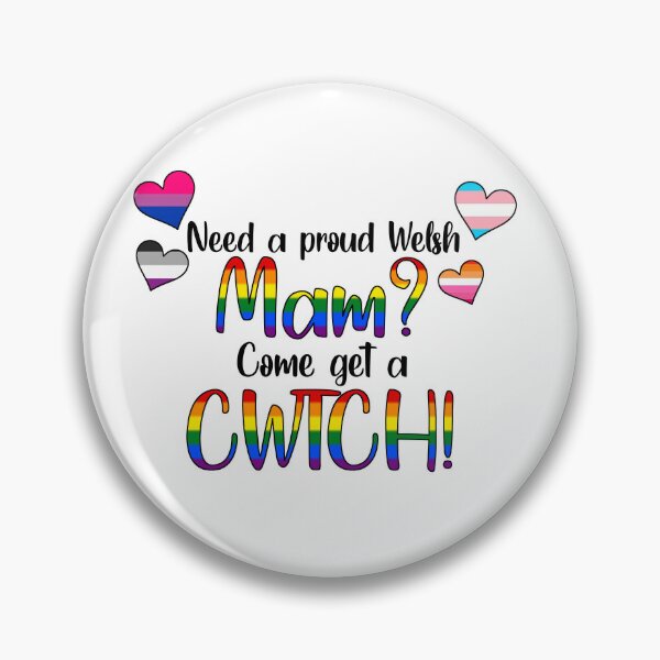 Item preview, Welsh Mam Pride (Black writing variant) designed and sold by classicalstars.