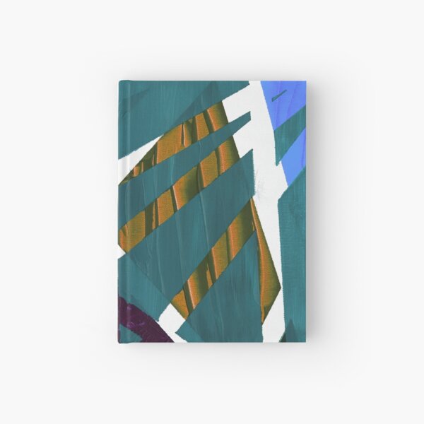 80's - Blue Teal Hardcover Journal