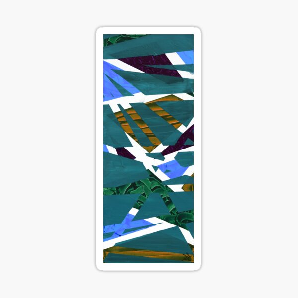 80's - Blue Teal Sticker