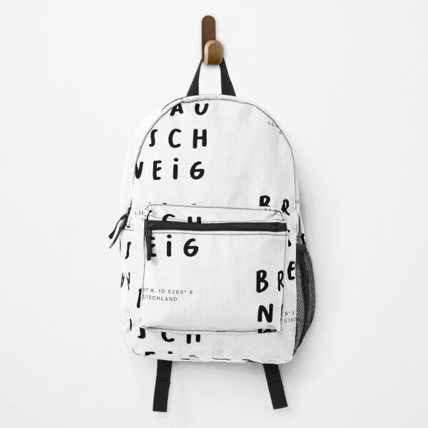 Item preview, Braunschweig | Typography Design | Design Map Coordinates designed and sold by RM-Journey.