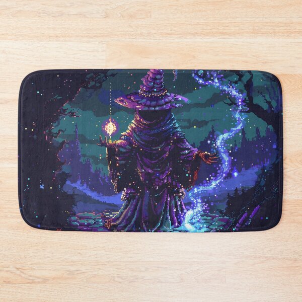 Item preview, Dark Wizard Pixel Art designed and sold by Kaos-Bit.