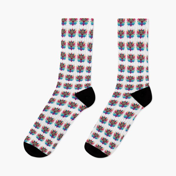 Item preview, The abstract cat of vibrant colors designed and sold by PixelCraftDSG.