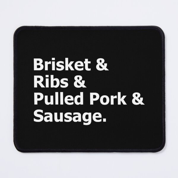 Item preview, Brisket Ribs Pulled Pork Sausage BBQ Lover Barbecue designed and sold by The Junto Shop.