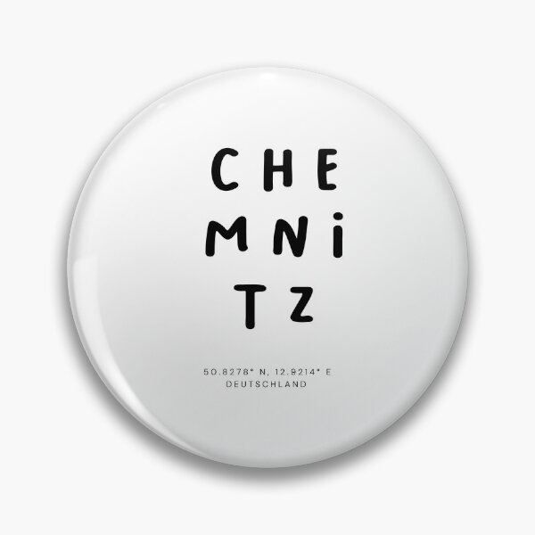 Item preview, Chemnitz | Typography Design | Design Map Coordinates designed and sold by RM-Journey.