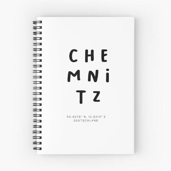 Item preview, Chemnitz | Typography Design | Design Map Coordinates designed and sold by RM-Journey.