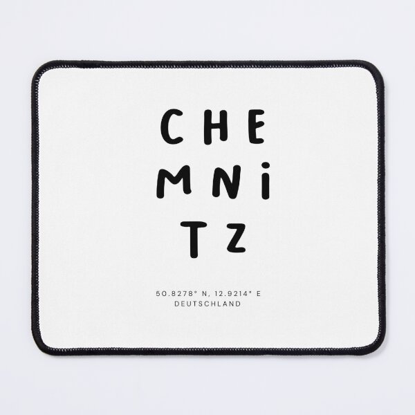 Item preview, Chemnitz | Typography Design | Design Map Coordinates designed and sold by RM-Journey.