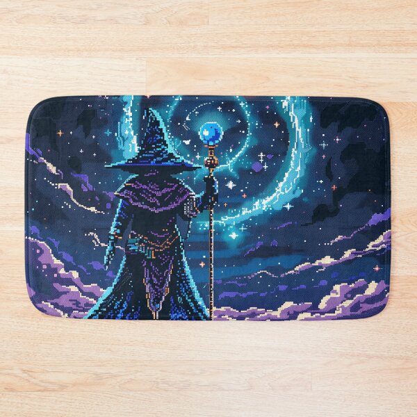 Item preview, Space Wizard Pixel Art designed and sold by Kaos-Bit.