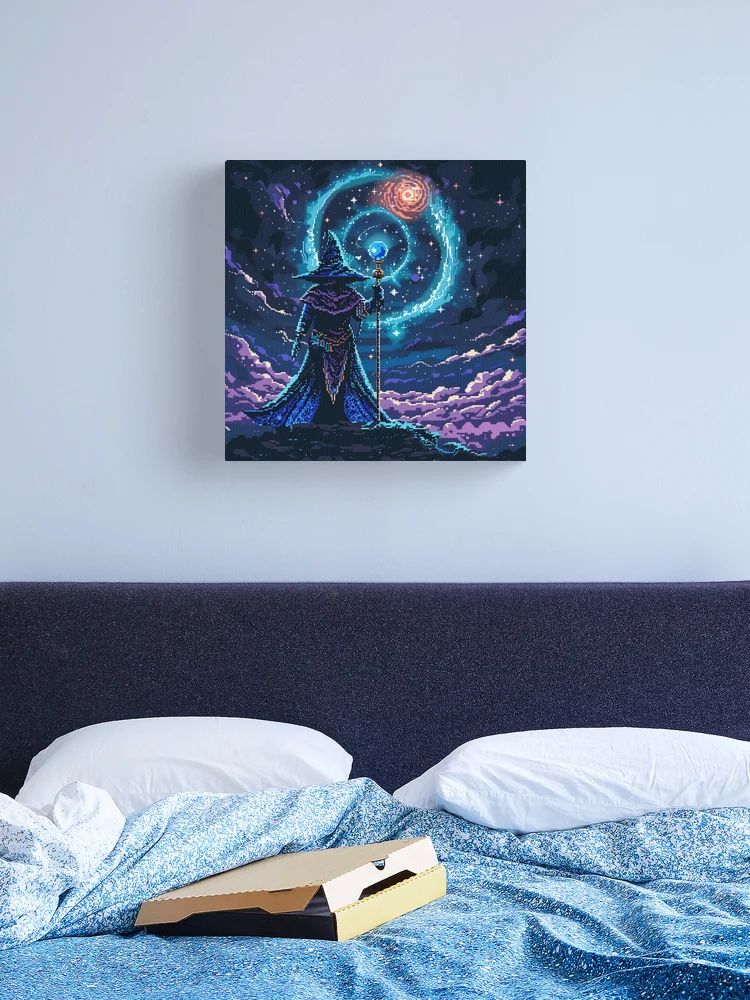Space Wizard Pixel Art