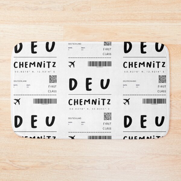 Item preview, Chemnitz | Plane Ticket Design | Traveling | Tourists designed and sold by RM-Journey.
