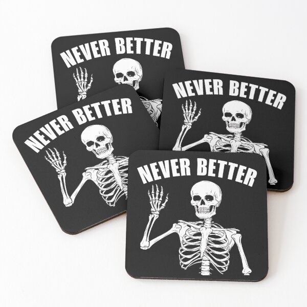 Item preview, Never Better Skeleton designed and sold by Haji  Kamora.
