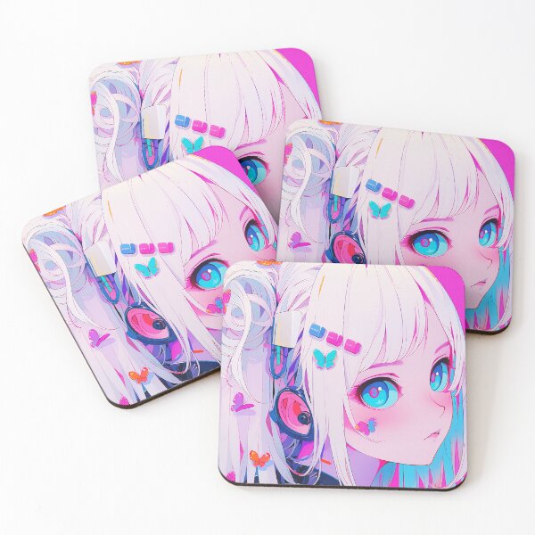 Item preview, Cute girl anime designed and sold by iWallGlow.