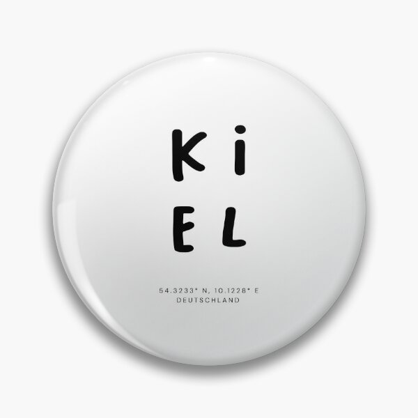Item preview, Kiel | Typography Design | Design Map Coordinates designed and sold by RM-Journey.