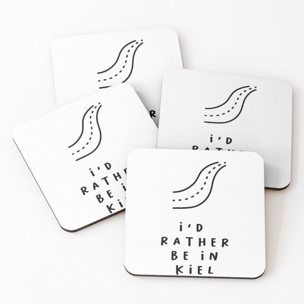 Artikelvorschau, Ich wäre lieber in Kiel | Typografie-Design | Minimalistische Ästhetik entworfen und verkauft von RM-Journey.