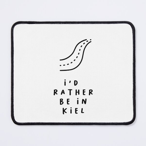 Item preview, I'd Rather be in Kiel | Typography Design | Minimalist Aesthetic designed and sold by RM-Journey.