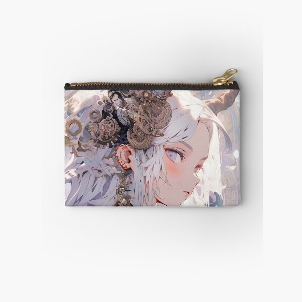 Item preview, Cute Anime Demon Girl – Adorable Kawaii Art designed and sold by iWallGlow.