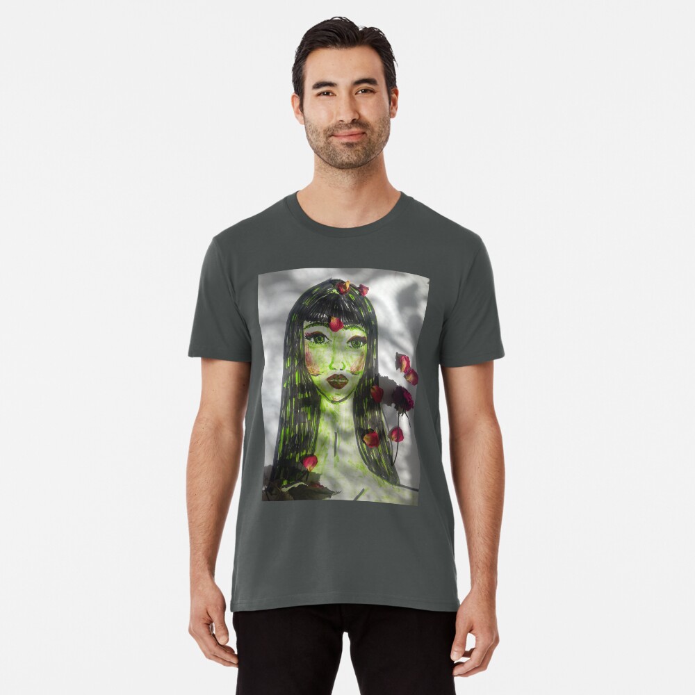 A Beautiful Green-skinned Girl Premium T-Shirt