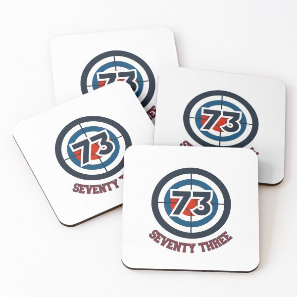 Item preview, Number 73 on a Target and Crosshairs. designed and sold by TirConnaill.