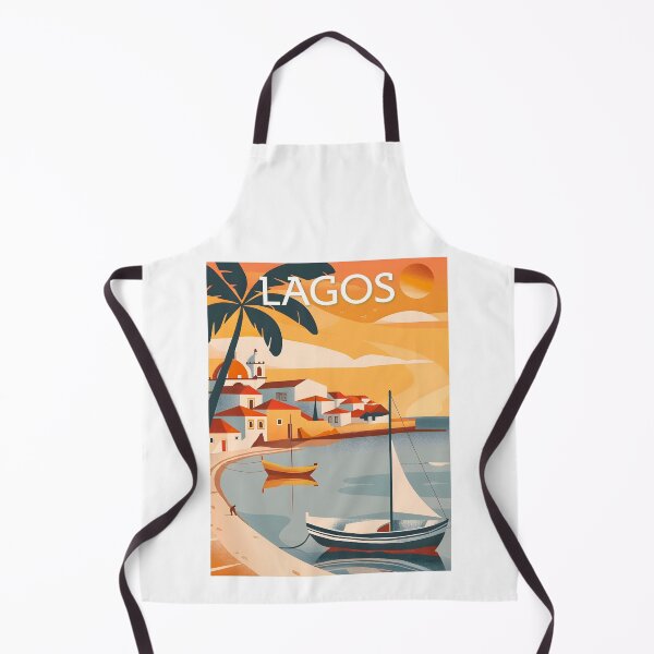 Item preview, Lagos Vintage Poster designed and sold by taniasofia.
