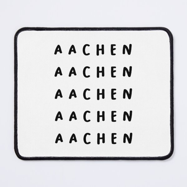 Item preview, Aachen | Typography Design | Minimalist Aesthetic designed and sold by RM-Journey.
