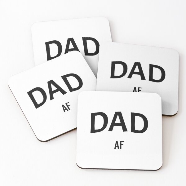 Item preview, Dad AF, funny and simple dad designed and sold by Merchattack.