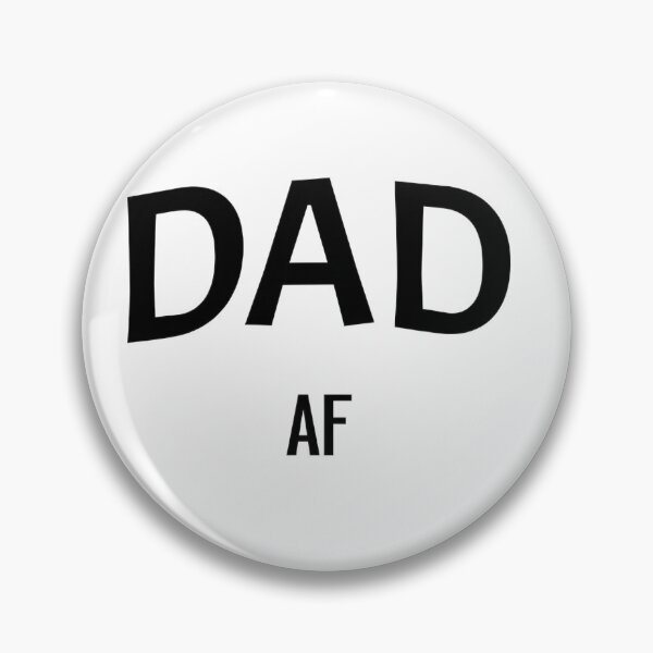 Item preview, Dad AF, funny and simple dad designed and sold by Merchattack.