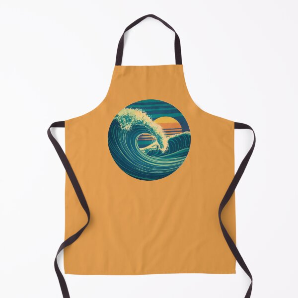 Item preview, Retro wave waves design summer time designed and sold by Newhyperion.