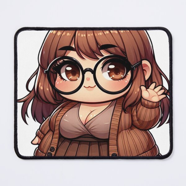 Item preview, Chibi Chubby Bookgirl | Beba | Cute Kawaii | Confidence designed and sold by SpeckbarbiiArts.