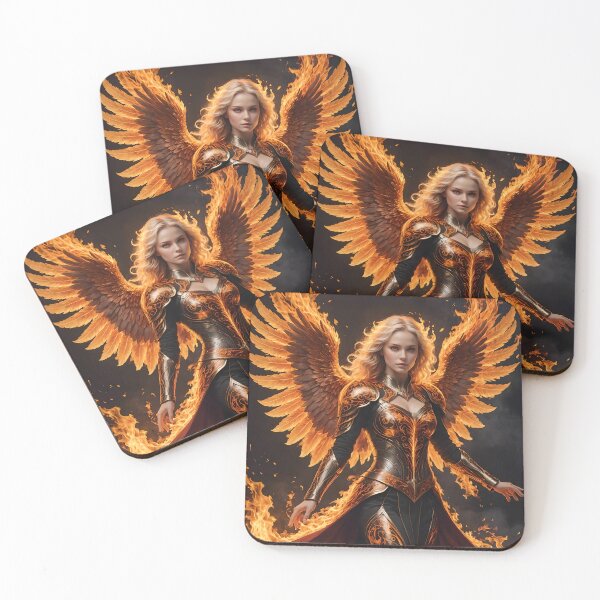 Item preview, Fire Angel designed and sold by Paw's Arts.