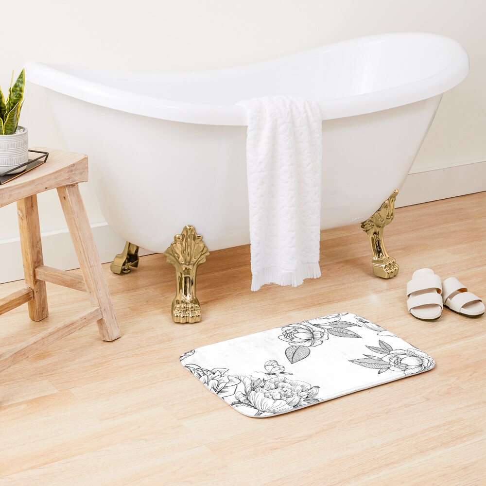 Item preview, Bath Mat designed and sold by ringandsing.