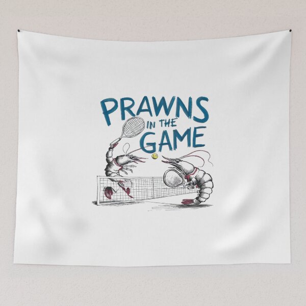 Item preview, Prawns in the Game designed and sold by Gentle40Winks.
