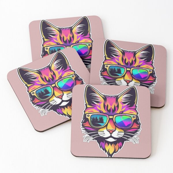 Item preview, Cat in Travel Glasses designed and sold by Erik007best.