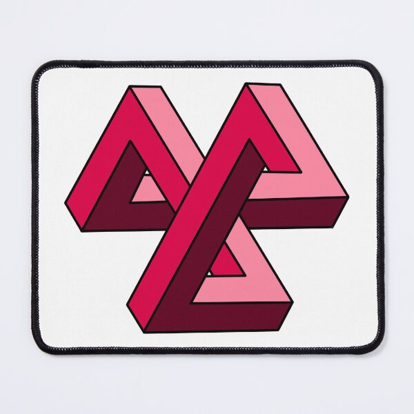 Item preview,  impossible pink triangle  designed and sold by KaramelKoreIt.